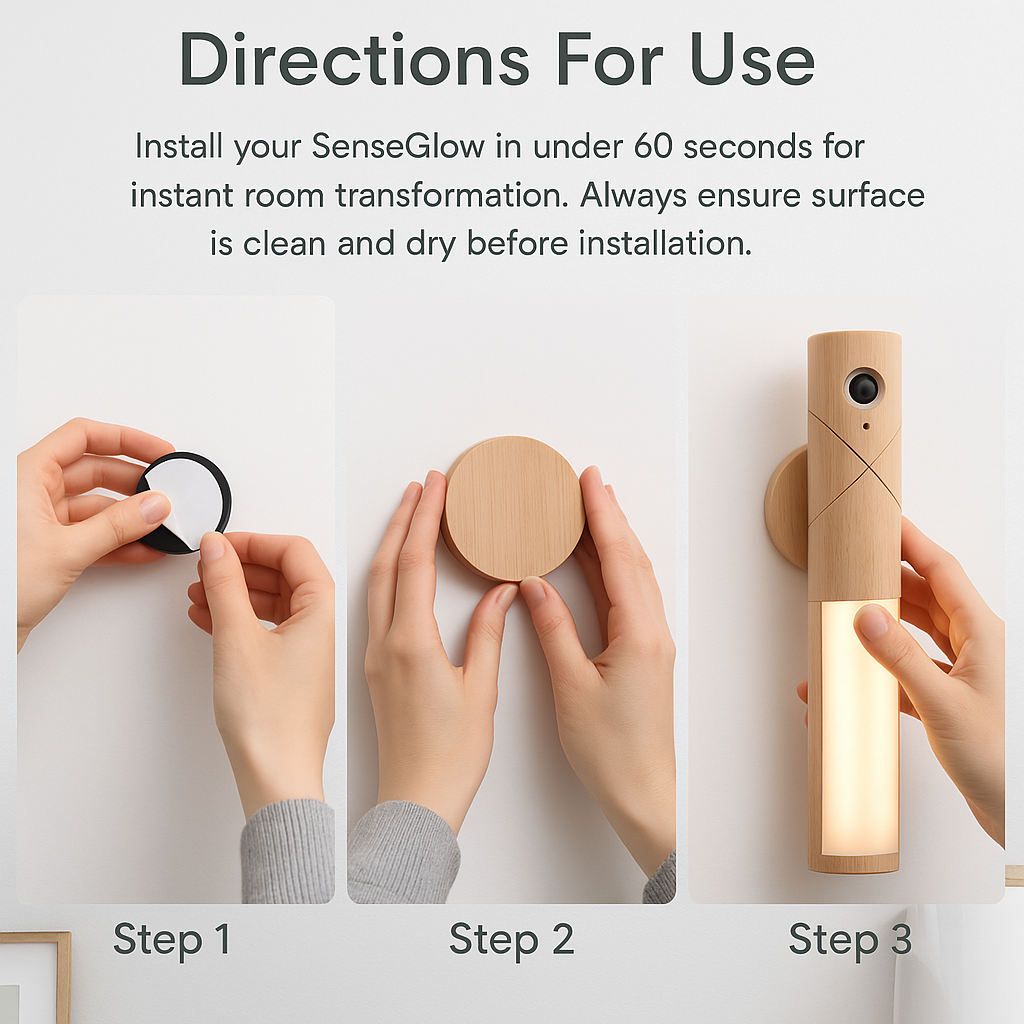 SenseGlow Wall Light